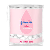 Johnsons Baby Cotton Balls 75 pack